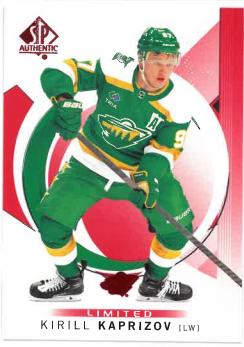 2024-25 UD SP Authentic Limited Kirill Kaprizov č. 11