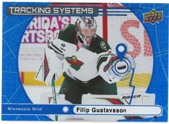 2025-26 UD Series I Tracking Systems Filip Gustavsson č. T-30