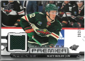 2022-23 UD Premier Imagery Rookie Matt Boldy /300 č. PDJR-BO