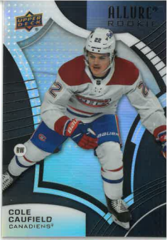 2021-22 UD Allure Black Rainbow Rookie Cole Caufield č. 101