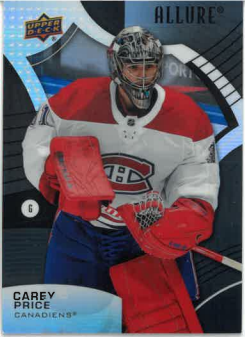 2021-22 UD Allure Black Rainbow Carey Price č. 71