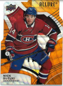 2021-22 UD Allure Orange Slice Nick Suzuki č. 75
