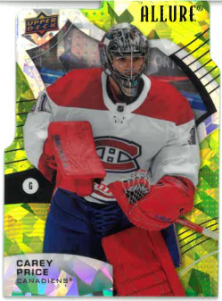 2021-22 UD Allure Green Rainbow Carey Price /99 č. 71