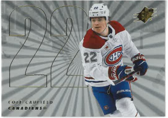 2024-25 UD SPx Silver Cole Caufield č. 22