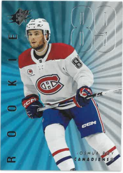 2024-25 UD Spx Rookie Joshua Roy č. 124