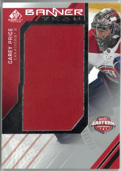 2021-22 UD SP Game Used Banner Year Carey Price č. BYE-CP