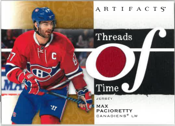 2021-22 UD Artifacts Threads Time Max Pacioretty č. TT-MP