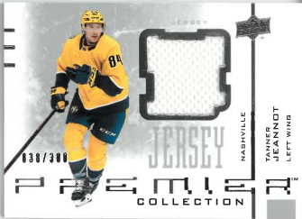 2021-22 UD Premier Jersey Tanner Jeannot /300 č. AJ-TJ