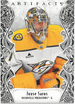 2025-26 UD Artifacts Juse Saros /699 č. 142