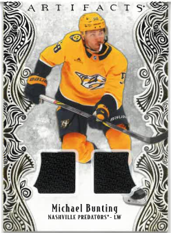 2025-26 UD Artifacts Gold Material Michael Bunting /299 č. 26