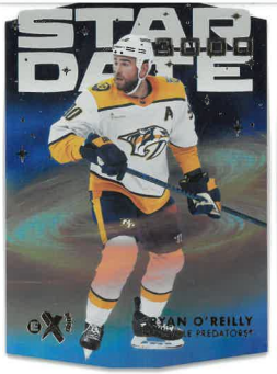 2023-24 UD Sky Box E-X 3000 Star Date Ryan Oreilly č. SD-21