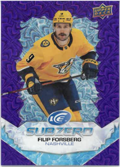 2022-23 UD Ice Sub Zero Filip Forsberg č. SZ-FF
