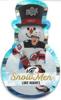 2023-24 UD Ice Snowmen Luke Hughes č. SM-34