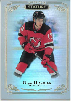 2019-20 UD Stature Nico Hischier č. 66