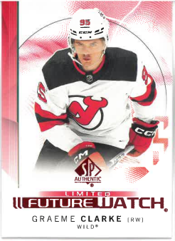 2024-25 UD SP Authentic Future Watch Limited Graeme Clarke č. 108
