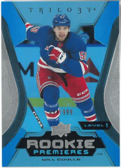 2023-24 UD Trilogy Rookie Premieres Level 1 Will Cuylle /999 č.123