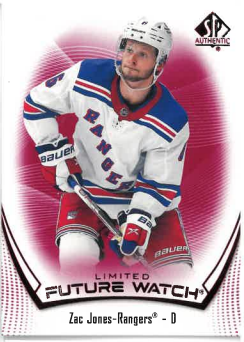 2021-22 UD SP Authentic Future Watch Limited Zac Jones č. 128