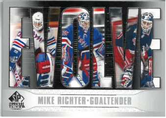 2020-21 UD SP Signature Edition Legends Mike Richter č. E-23