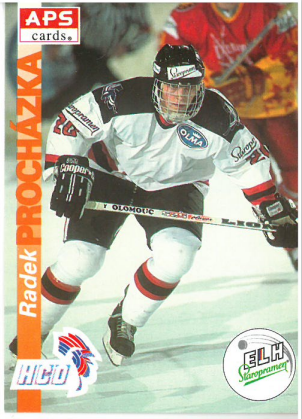 1996-97 APS Radek Procházka HC Olomouc č. 279