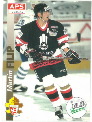 1996-97 APS Martin Filip HC Slezan Opava č. 111