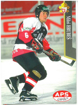 1997-98 APS Miloš Hrubeš HC Bohemex Trade Opava č. 106