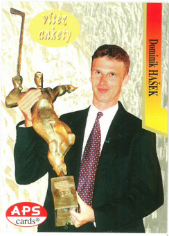 1997-98 APS Dominik Hašek Vítěz ankety - Zlatá hokejka č. 368