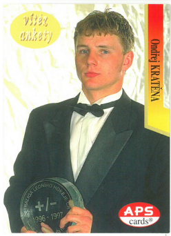 1997-98 APS Ondřej Kratěna Vítěz ankety - Nejužitečnější hráč č. 374