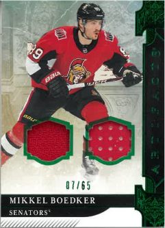 2019-20 UD Artifacts Material Emeralds Mikkel Boedker /65 č. 71