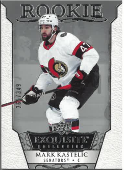 2022-23 UD Exquisite Rookie Mark Kastelic /349 č. R-46