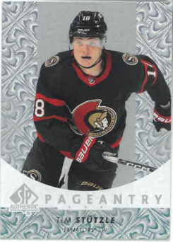 2022-23 UD SP Authentic Tim Stutzle Pageantry č. P-2