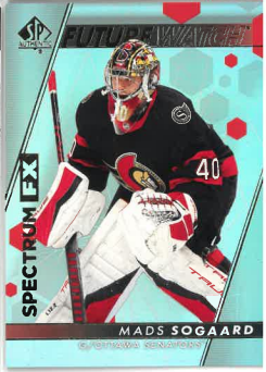 2022-23 UD SP Authentic Future Watch Spectrum FX Mads Sogaard č. S-58