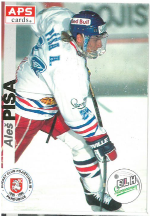 1996-97 APS Aleš Píša HC Pojišťovna Pardubice č. 149