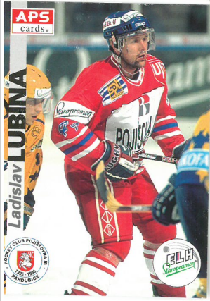 1996-97 APS Ladislav Lubina HC Pojišťovna Pardubice č. 153