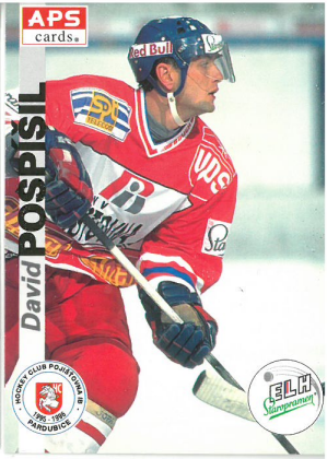 1996-97 APS David Pospíšil HC Pojišťovna Pardubice č. 154