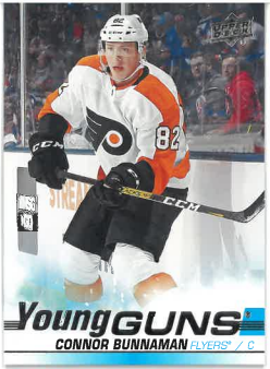 2019-20 UD Series I Young Guns Connor Bunnaman č. 208