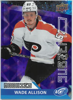 2021-22 UD Ice Sub Zero Rookie Wade Allison /999 č. SZ-47
