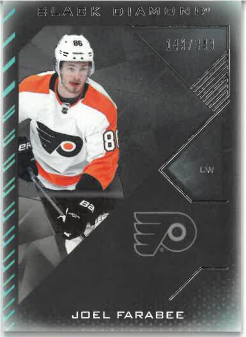 2021-22 UD Black Diamond Joel Farabee /349 č. BDB-JF