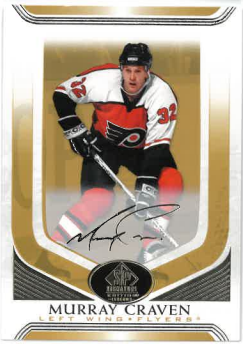2020-21 UD SP Signature Editions Legends Murray Craven č. 32