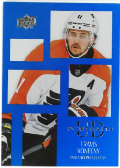 2024-25 UD Series I UD Portraits Travis Konecny č. P-8