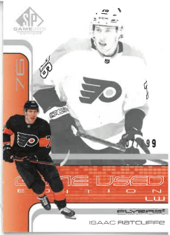2022-23 UD SP Game Used Edition Isaac Ratcliffe /999 č. R-27