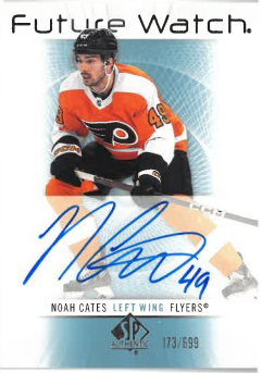 2022-23 UD SP Authentic Future Watch Retro Noah Cates /699 č. RFWA-CA