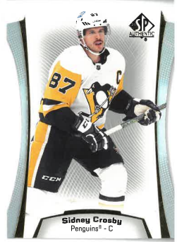 2021-22 UD SP Authentic Die-Cut Sidney Crosby č. DC-23