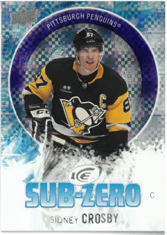 2023-24 UD Ice Sub Zero Sidney Crosby č. SZ-22