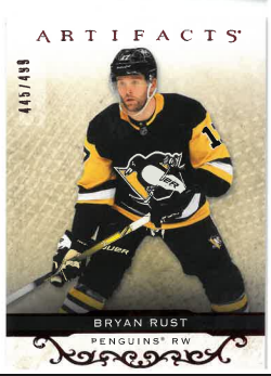 2021-22 UD Artifacts Ruby Bryan Rust /499 č. 96