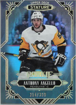 2020-21 UD Stature Rookie Anthony Angelo /399 č. 186