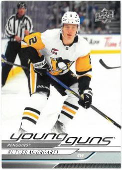 2024-25 UD Series II Young Guns Rutger McGroarty č. 474