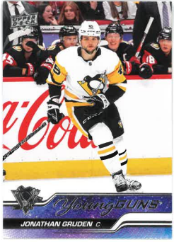 2023-24 UD Series I Young Guns Jonathan Gruden č. 205