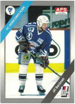 1994-95 APS Jiří Beránek HC Interconex Plzeň č. 157