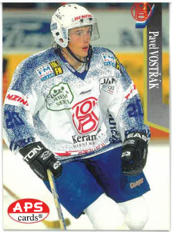 1997-98 APS Pavel Vostřák HC Keramika Plzeň č. 186