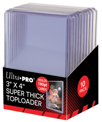 Ultra PRO Plastový Toploader 180pt Super Thick, balení 10 ks